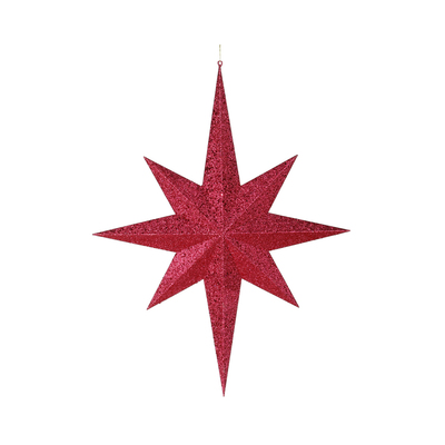 red star ornament